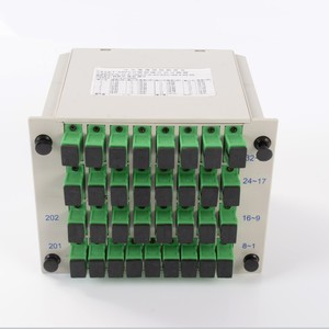 एससी पोर्ट पीएलसी ऑप्टिकल फाइबर स्प्लिटर 2/4/8/16/32 चैनल एससी/एफटीसी/एलएलसी/सेंट कनेक्टर के लिए - Product Image 5