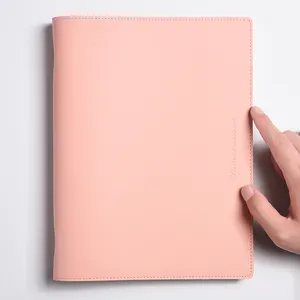 Commercio all'ingrosso di personalizzazione materiale PU taccuini di scuola all'ingrosso A5 Custom Planner Notebook in pelle copertina taccuino