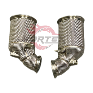 Tubo de Escape de Alto Rendimiento Vortex de Acero Inoxidable con Acabado Espejo para Porsche Panamera 971 Turbo GTS 4.0T V8 2017-2026 Racing - Product Image 2