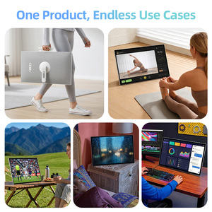 27 Inch LED <b>Portable</b> <b>TV</b> 1080P Built-in 13MP Camera Android 15 OS 6GB RAM+128GB ROM 27000mAh Battery EDLA-Certified Home Use 27" - Product Image 3