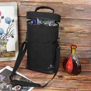 Wine Thermal Bag Travel Cooler Bag Thermal Picnic Organizer Portable Refrigerator With Shoulder Cooler Bag - Product Image 2