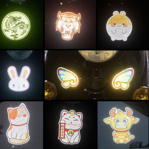 Autocollants réfléchissants pour <span class=keywords><strong>casque</strong></span> de <span class=keywords><strong>moto</strong></span> en Chine, autocollants imperméables de qualité supérieure pour camion, rayures de camion - Product Image 6