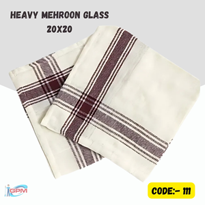 Chiffon à poussière en coton multi-usages, tissu lourd, doux et durable pour un nettoyage sans traces des fenêtres, des miroirs et des tables - Product Image 6