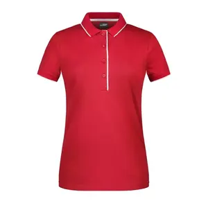 เสื้อโปโลลายทางสำหรับสุภาพสตรี ผลิตตามสั่ง - Product Image 4