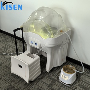 Kisen <b>Plug</b>-and-Play Portable Salon Sink Water Circulation Arch No Plumbing Pipeless Built-in Water Tank Heater Salon Wholesale - Product Image 5