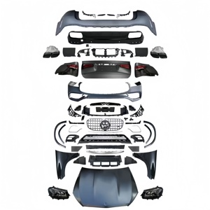 Convient pour <span class=keywords><strong>Mercedes</strong></span> Benz GL X166, modèle X167 GLS63 <span class=keywords><strong>AMG</strong></span> amélioré, ensemble de pare-chocs avant - Product Image 1