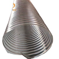 Tuyau de fil d'acier Pu Tuyau de conduit d'air en polyuréthane Pu 80mm 100mm 125mm 150mm 200mm Tuyau d'aspiration de conduit d'air en PU