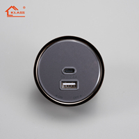 Rail de prise murale électrique de haute qualité à installation facile, avec ports USB-C universels et mise à la terre automatique, pour usage domestique