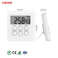 Timer Klasik Tanpa Suara T06, Timer Magnetik untuk Dapur, Memasak, Belajar Siswa