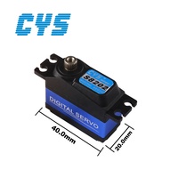 Servomoteur sans noyau standard à boîtier en alliage CYS-S8202 30g, haute performance, pièces détachées pour modèles RC
