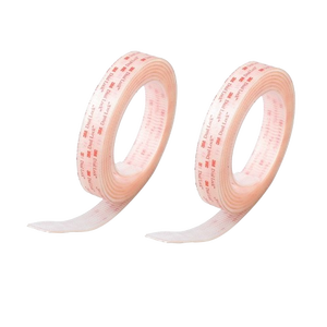 Crochets et boucles autocollants circulaires transparents en forme de champignon Sj3560/1/<span class=keywords><strong>2</strong></span>, feuilles refermables, ruban adhésif double face - Product Image 3