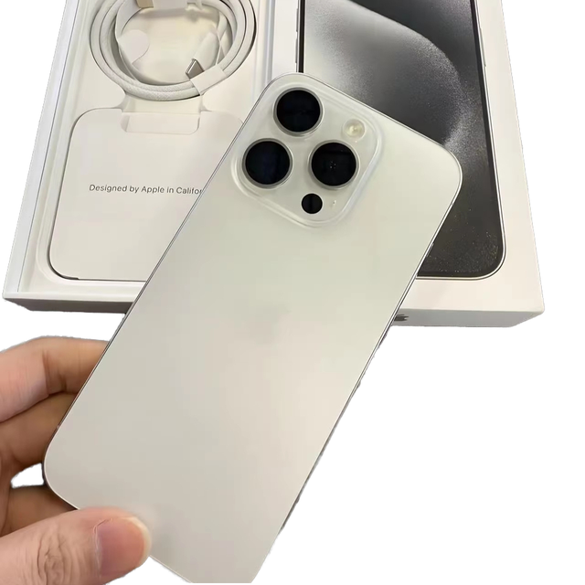 Wholesale Second-hand Genuine for 15 Pro 128GB 5G US Version Battery 100% First Purchase Sample Non-Satisfaction Return