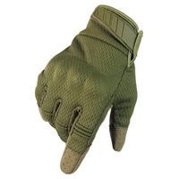 Gants tactiques Yakeda pour l'escalade et la conduite, compatibles écran tactile, gants tactiques discrets en nylon, équipement tactique, gants de terrain pour activités extérieures