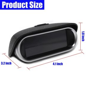 Nouveau Compteur Horizontal LCD Deux-en-Un Coloré de Température de l'Eau et de Tension Modèle ZC-241018-79 pour Camions et Véhicules - Product Image 3