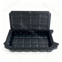 Boîte de rangement pour coffre arrière MKD Offroad pour Suzuki Jimny 5 portes JC74 2023-2026, organisateur en ABS rigide, capacité de charge de 50 kg