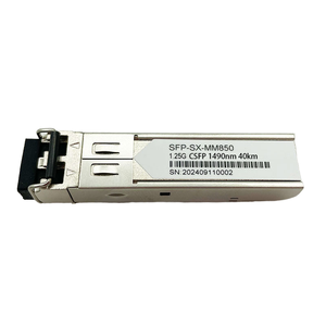 Módulo transceptor óptico 1,25G <span class=keywords><strong>CSFP</strong></span> con rango de 40KM 1310/1490nm interfaz SC óptica para fibra de telecomunicaciones 5G FTTH 10G 3G POE - Product Image 1