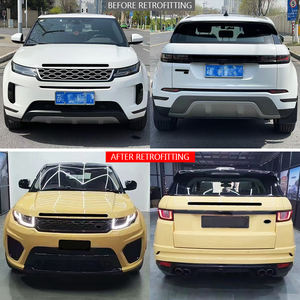 Kit de Carrocería 2019 para <span class=keywords><strong>Evoque</strong></span> <span class=keywords><strong>SVR</strong></span>, Universal, Deportivo, con Parachoques Delanteros/Traseros y Faros Antiniebla - Product Image 2