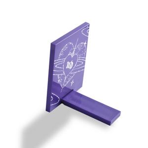 Private Hot Selling Custom <b>Rectangle</b> Purple Color Handheld Portable Folding Plastic <b>Mirror</b> - Product Image 6