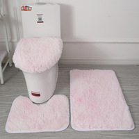 Tapis moelleux pour toilettes, tapis de salon nordique et tapis de chevet en peluche pour chambre d'enfant, tapis décoratif pour la maison