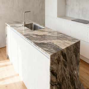 Tables en marbre de granit brun de <span class=keywords><strong>Venise</strong></span> pour usage intérieur - Product Image 3