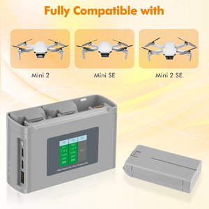 ฮับชาร์จแบตเตอรี่แบบสามช่องสำหรับโดรน DJI Mini 4K <span class=keywords><strong>2</strong></span> SE - Product Image 3