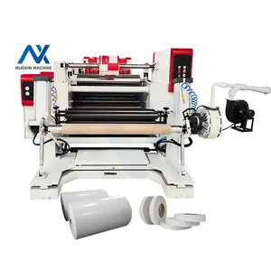 Cortadora de rollos de papel de alta velocidad completamente automática de 1100mm rebobinadora máquinas cortadoras de papel autoadhesivas de rollo jumbo