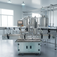 Système de capsulage automatique à faible entretien, alimentateur de couvercles à vis, serrage de bouchons convoyé pour bouteilles alimentaires en verre à grande vitesse