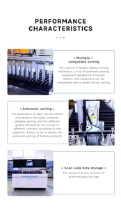 Prismatic Lithium <b>Battery</b> Cell Automatic Sorting Equipment & Internal Resistance <b>Tester</b> for <b>Battery</b> Production - Product Image 6