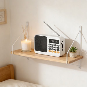 Mini Radio Digital FM de Bolsillo con USB/TF/Linterna, Altavoces Portátiles, Pantalla LED y Uso de Emergencia - Product Image 2
