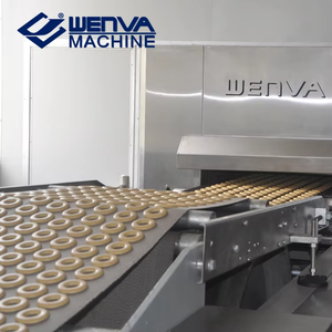 <span class=keywords><strong>Four</strong></span> à cuisson automatique électrique en acier inoxydable <span class=keywords><strong>pour</strong></span> biscuits durs et mous, capacité 500-800 kg/h, prix usine, vente chaude - Product Image 1