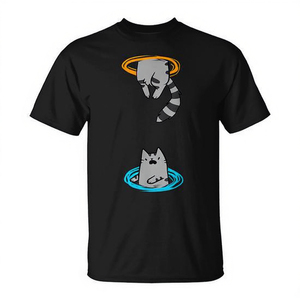 T-shirt vintage avec image de chat, jeu vidéo, animal, mignon, meme - Product Image 2