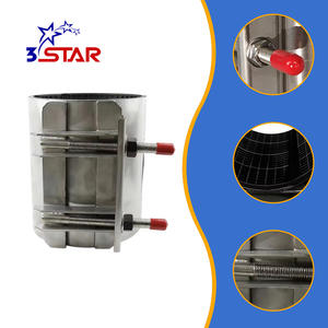 Klem Perbaikan Kebocoran Pipa SS 304 Quick Coupling Klem Perbaikan Pipa Baja Tahan Karat - Product Image 5