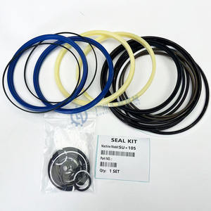 Kit de joint de marteau <span class=keywords><strong>hydraulique</strong></span> SU + 105 SU + 145 SU + 165 SU85 Kit de joint de disjoncteur bague d'étanchéité d'huile pour la démolition de pièces d'excavatrice - Product Image 1