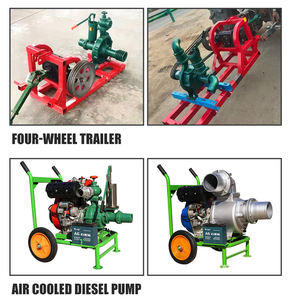 Conjunto de Bomba de Água Diesel para Irrigação Agrícola Portátil de Alta Pressão Bomba de Água Diesel para Trator - Product Image 6