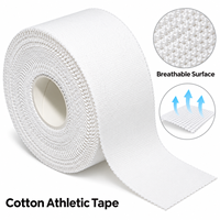 Bande adhésive sportive Heao Medical en tissu de coton premium, adhésif thermofusible, pour la protection des chevilles, des bras et des mains.