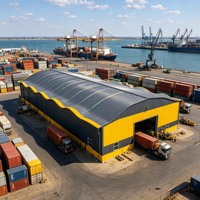 Edificio Metálico Prefabricado Industrial, Venta al por Mayor, Construcción Modular Rápida