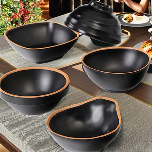 Plato de Arroz Japonés de Melamina Ecológica, Irrompible y Pulida, con Diseño Personalizado, de 6 a 10 Piezas, para Uso en el Hogar, Hoteles y Restaurantes - Product Image 2