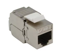 1 Port CAT8 CAT7 RJ45 86 tipe Panel dinding CAT.7 LAN Faceplate soket kabel Ethernet soket perisai steker jaring (CAT7)