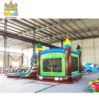 Toboggan aquatique gonflable pour piscine, qualité commerciale, PVC robuste, respectueux de l'environnement, taille personnalisée, garantie de 3 ans, pour location de fêtes pour enfants
