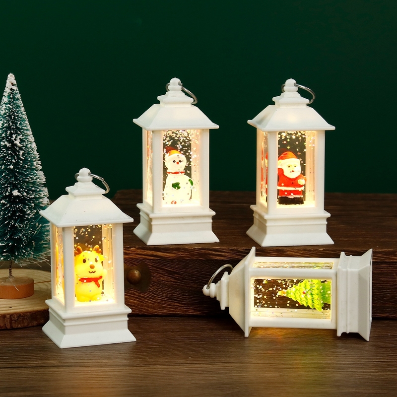 Christmas Retro Small Oil Lamp Electronic