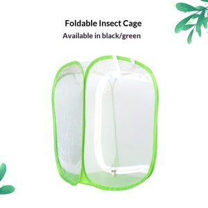 Jaula de Cría Plegable para Crías de Mariposa, Malla a Prueba de Insectos, Larva de <span class=keywords><strong>Mantis</strong></span>, Cría Transparente - Product Image 2