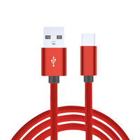Cable USB Tipo C de Nailon para iPhone, Cable de Carga Rápida + Transmisión de Datos, Accesorios para Teléfono Móvil