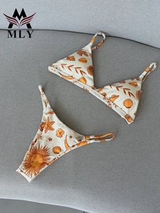 Fábrica de <span class=keywords><strong>Bikinis</strong></span> MLY Diseña tu Propio Traje de Baño Bikini 2026 de Poliéster Reciclado Personalizado - Product Image 5