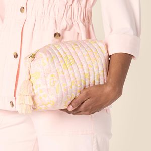 Sac en coton écologique matelassé bohème pour femme, grande capacité, résistant à l'eau, avec fermeture éclair - Product Image 6