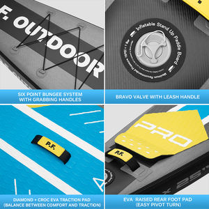 บอร์ดแข่งขันยืนขึ้นแข่งกระดานโต้คลื่น<span class=keywords><strong>14</strong></span>ฟุตแบบสองชั้น - Product Image 4