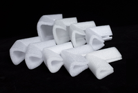 Protecteur d'angle en mousse EPE blanche Aigao, mousse d'emballage en polyéthylène expansé, protection d'angle pour meubles, verre, protection d'expédition