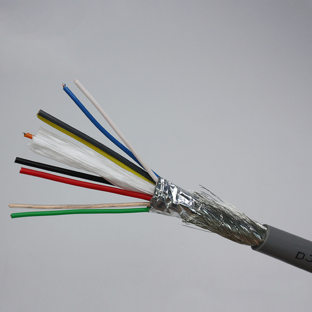 Durable Waterproof Instrumental Communication signal Shielded Industrial Control Cable
