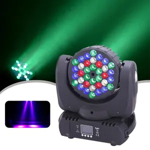 Fabrieksprijs 36X3W Rgbw Beam Dmx512 Led Moving Head Light Voor Nachtclub Disco