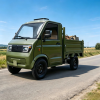Nouveau véhicule utilitaire électrique à 4 roues pour la logistique, puissance 3500W, vitesse 45 km/h, homologation CEE COC, benne de 1,51 m, véhicule de livraison de fret léger interurbain