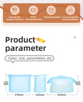 Sac de stockage de lait maternel 1L Sacs de stockage en silicone réutilisables réutilisables Sacs à fermeture éclair pour le stockage des aliments